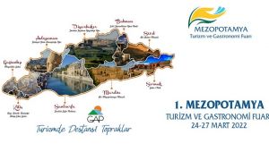 Mezopotamya turizm fuarına yoğun ilgi var !