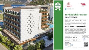 EliteWorld Marmaris'e Sürdürülebilirlik Sertifikası !