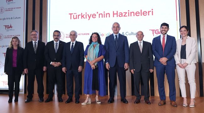 TÜRKİYE'NİN HAZİNELERİ GOOGLE ARTS & CULTURE PLATFORMUNDA YAYINLANDI !