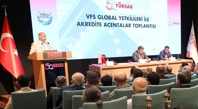 TÜRSAB VİZE SORUNUNUN ÇÖZÜMÜ İÇİN AKTİF ROL ALIYOR !