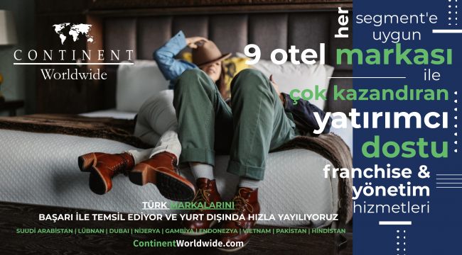 Continent Worldwide Hotels, Kartal Otel Projesi için İmzalamış Olduğu Franchise Anlaşmasından Çekildi