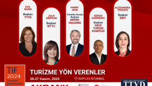 TURİZM SEKTÖRÜNÜN EN ETKİLİ İSİMLERİ BİR ARAYA GELİYOR !