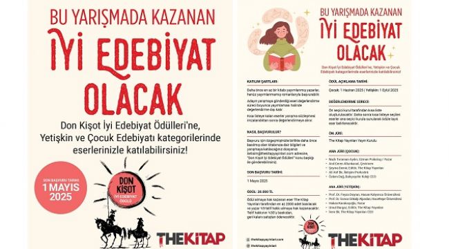 Don Kişot İyi Edebiyat Ödülleri 2. kez düzenleniyor